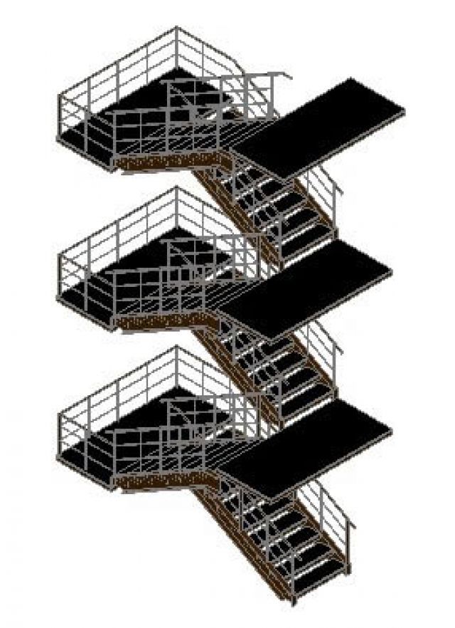 Yangın Merdiveni İle Binalar Güvenli